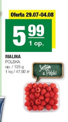 Malina promocja w SPAR