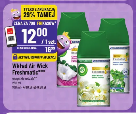 Wkład Air Wick Freshmatic Białe Kwiaty promocja w POLOmarket