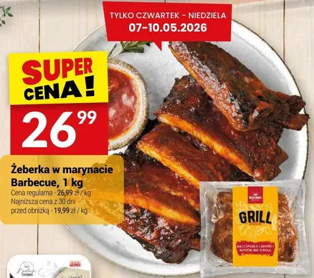 Żeberka w marynacie Barbecue Białecki promocja w Twój Market