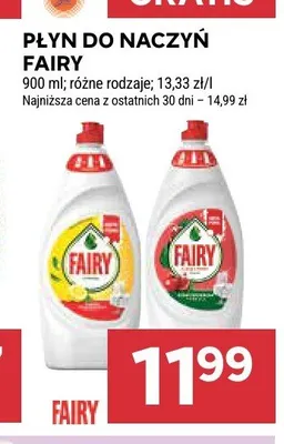 Płyn do naczyń Fairy Lemon promocja w Stokrotka