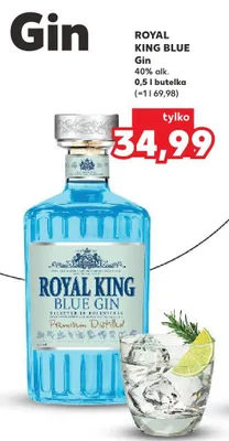 Gin Royal King Blue promocja w Kaufland