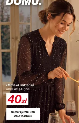 Damska sukienka promocja w KiK