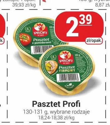 Pasztet Profi promocja w Delikatesy Sezam