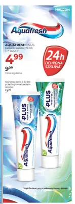 Pasta do zębów Aquafresh Plus Visible White promocja w Drogerie Jawa