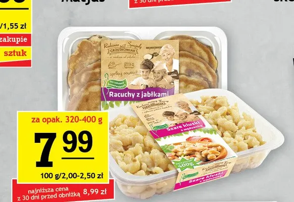 Racuchy z jabłkami Grześkowiak promocja