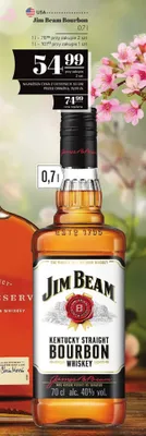 Bourbon whisky Kentucky Straight promocja w POLOmarket