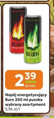 Napój energetyzujący Burn promocja w Gama