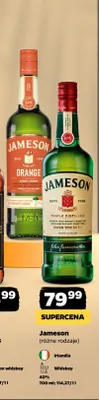 Whiskey Jameson Orange promocja w Netto