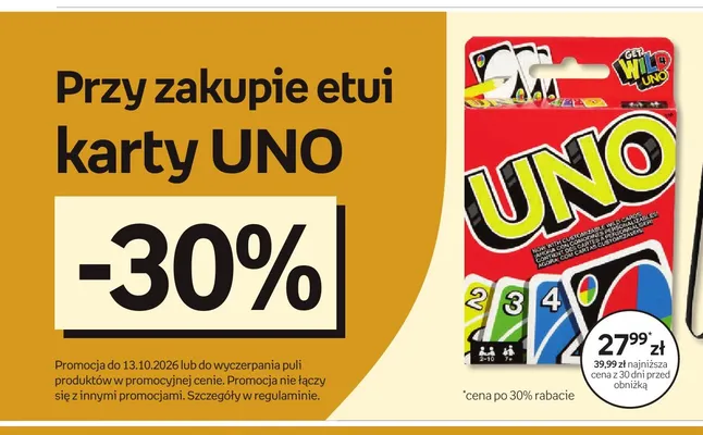 Karty UNO promocja w Empik