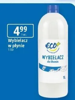 Wybielacz w płynie Eco+ promocja w Leclerc