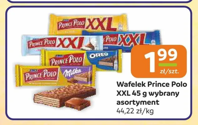 Wafelek Prince Polo XXL promocja w Społem Częstochowa
