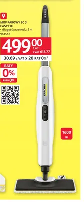 Mop parowy Sc 3 Easy Fix Kärcher promocja w Selgros