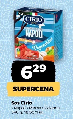 Sos Cirio Napoli promocja w Netto