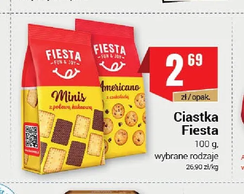 Ciastka Fiesta promocja w Premium Nasz Sklep