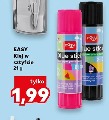 Klej w sztyfcie Easy promocja w Kaufland