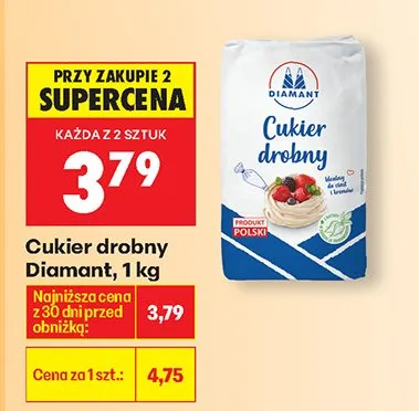 Cukier drobny promocja w Biedronka