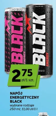 Napój energetyczny Black promocja w Euro Sklep