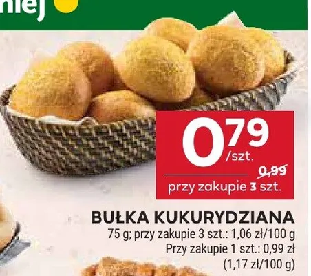 Bułka kukurydziana promocja w Stokrotka