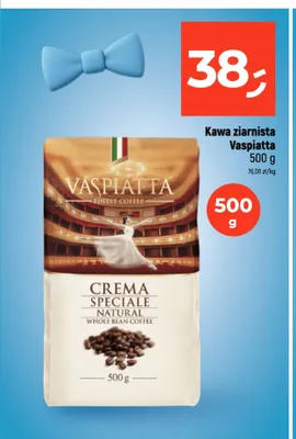 Kawa ziarnista Vaspiatta Crema Speciale promocja w Dealz