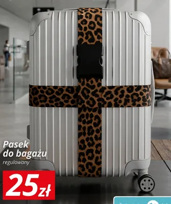 Pasek do bagażu regulowany promocja w KiK