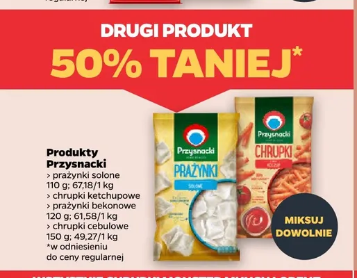Chrupki ketchupowe Przysnacki promocja w Netto