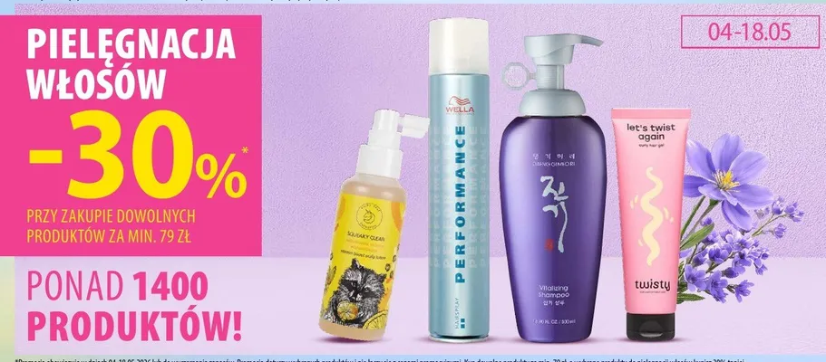 Produkty do pielęgnacji włosów promocja w Hebe