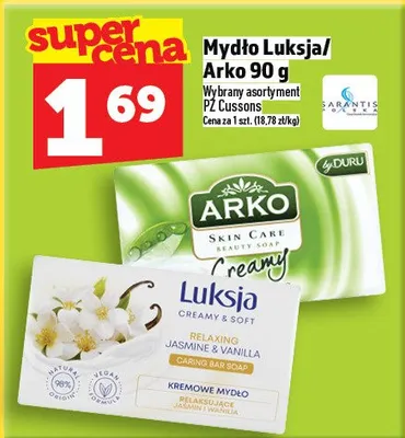 Mydło Luksja Arko promocja w TOPAZ