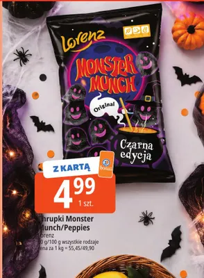 Chrupki Peppies Lorenz promocja w Leclerc