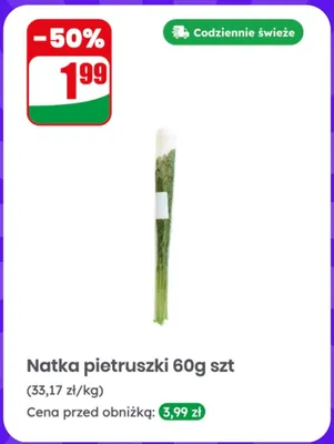 Natka pietruszki promocja w Dino