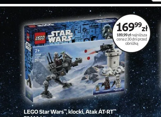 Klocki LEGO Star Wars Atak AT-RT 75444 promocja w Dzień Dziecka
