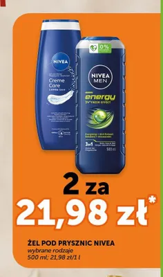 Żel pod prysznic Nivea Creme Care promocja w Groszek