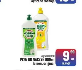 Płyn do naczyń lemon Morning Fresh promocja w Tomi Markt