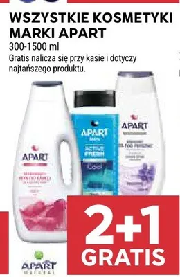 Wszystkie kosmetyki marki Apart promocja w Stokrotka