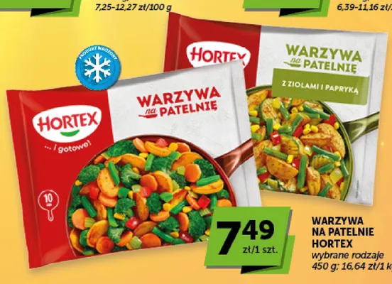 Warzywa na patelnię Hortex z ziołami i papryką promocja w Groszek