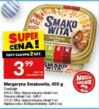 Margaryna Smakowita promocja w Twój Market