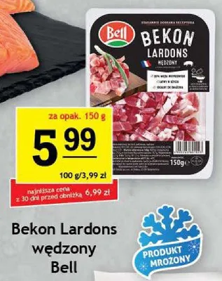 Bekon Lardons wędzony Bell promocja w Gram Market