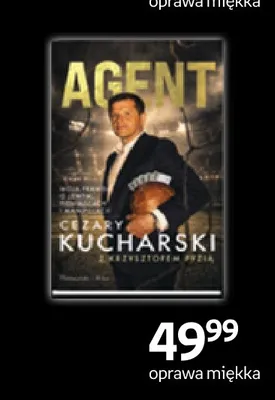 Książka Agent Kucharski Cezary promocja w Empik