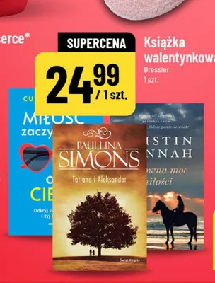 Książka walentynkowa różne rodzaje promocja w POLOmarket