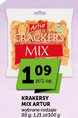 Krakersy Mix Artur promocja w Euro Sklep