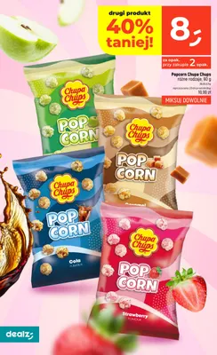 Popcorn Chupa Chups Apple promocja w Dealz