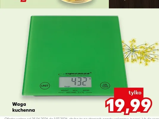 Waga kuchenna Esperanza promocja w Kaufland