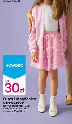 Bluza dziewczęca promocja w Pepco