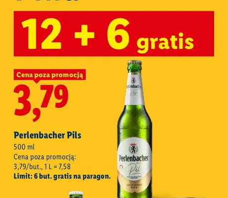 Piwo Perlenbacher Pils promocja w Lidl