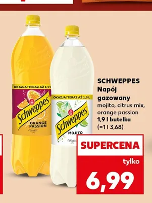 Napój gazowany Schweppes promocja w Kaufland