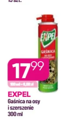 Gaśnica na osy i szerszenie Expel promocja w Drogerie Koliber