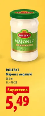 Majonez wegański promocja w Lidl