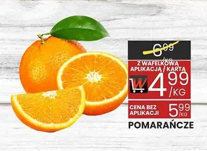 Pomarańcze promocja w Wafelek