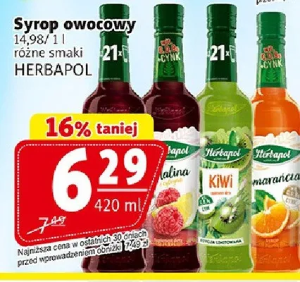 Syrop owocowy promocja w Prim Market