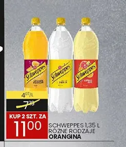 Napój gazowany Schweppes promocja w Wafelek