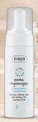 Pianka oczyszczająca do twarzy Ziaja promocja w Hebe